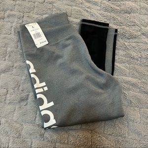 Gray Adidas Leggings Size L